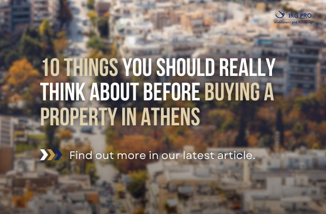 Are you looking for a home in Athens and the suburbs? 10 things you DON